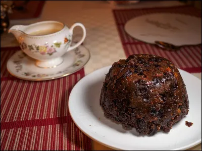 Quel est le pays d'origine du "Christmas pudding" ?
