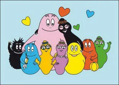 (Barbapapa) De quelle couleur est Barbouille ?