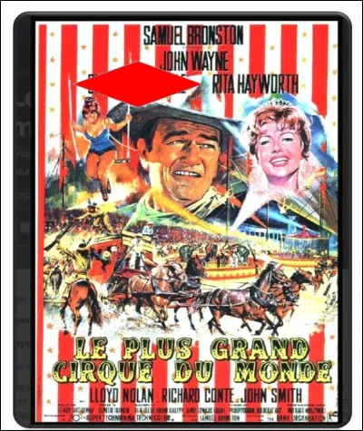 Sorti aux USA et en France en 1964 "Le plus grand cirque du monde" retrace les joies et les peines d'un cirque en tourn&eacute;e en Europe. L'acteur en vogue c'est John Wayne et l'actrice Rita Hayworth, mais pas seulement. Quelle est cette grande actrice franco-italienne, d&eacute;c&eacute;d&eacute;e en septembre 2025, qui les a accompagn&eacute;s dans ce film ?