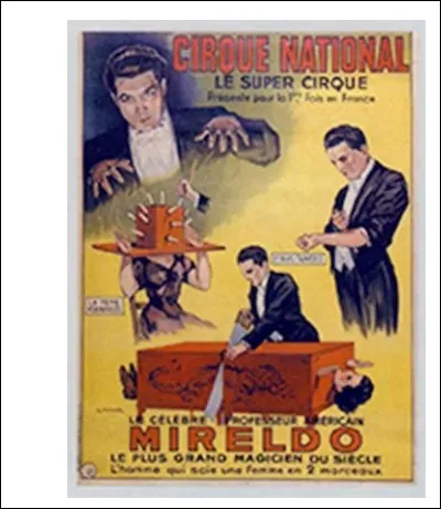 (1910-1996) La cr&eacute;ation magique &eacute;tait pour lui une obsession permanente. Anim&eacute; d'id&eacute;es originales et innovantes, "Mireldo" a &eacute;t&eacute; &agrave; l'affiche des plus grands &eacute;tablissements de l'&eacute;poque. De son vrai nom : Henri Chr&eacute;tienneau a &eacute;t&eacute; le seul &agrave; fabriquer pour l'institut de Magie de Dickmann-Minanolo, l'indispensable, que le magicien se devait de ma&icirc;triser et qui &eacute;tait :