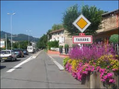 Ville de l'arrondissement de Villefranche-sur-Sa&ocirc;ne, Tarare se situe dans le d&eacute;partement ...