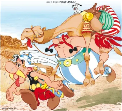 Dans quel pays Ast&eacute;rix y r&eacute;alise-t-il son odyss&eacute;e ?