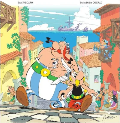 Enfin, le tout dernier n&eacute;, fraichement publi&eacute; il y a un mois emm&egrave;ne Ast&eacute;rix et Ob&eacute;lix... ?