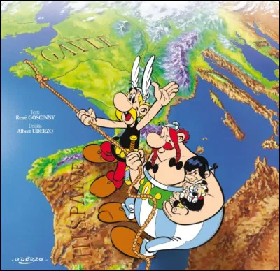 Vers quelle destination Ast&eacute;rix et Ob&eacute;lix vont pouvoir ramener Soupalognon y crouton &agrave; ses parents ?