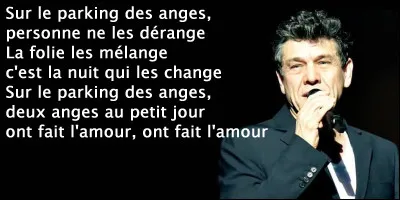 Les paroles de la chanson "