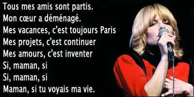 Les paroles de la chanson "Si maman si " de France Gall sont-elles exactes ?
