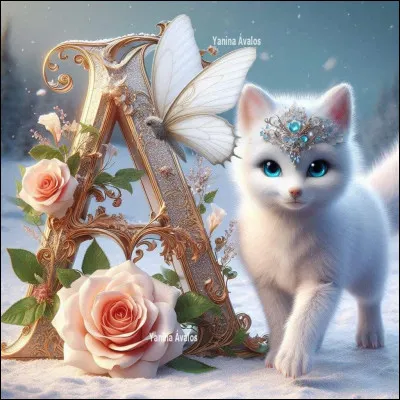 A comme : une race de chat : quel est ce chat &agrave; poils mi-longs &agrave; longs, dont la seule couleur admise fut longtemps le blanc ?