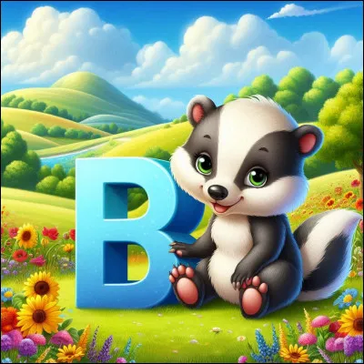 B comme Blaireau : &agrave; quelle famille appartient le blaireau ?
