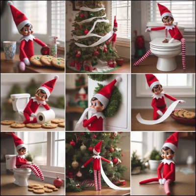 Qui aide le p&egrave;re No&euml;l ?