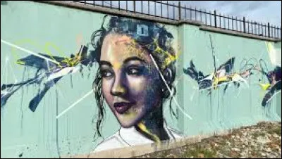 Sur le mur, on peut-y voir un joli :