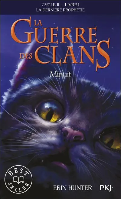 Qui est le chat sur la couverture du livre "Minuit" ?