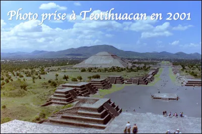 Si je vagabonde parmi les pyramides de Teotihuacan, dans quel pays suis-je ?