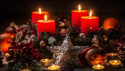 Traditionnellement, o&ugrave; accroche-t-on les couronnes de l�Avent ?