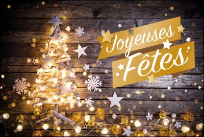 A toutes et tous je souhaite de passer de tr&egrave;s belles f&ecirc;tes de fin d'ann&eacute;e. Je vous laisse sur ce conseil du po&egrave;te anglais Thomas Tusser :