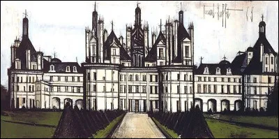 Quel est ce ch&acirc;teau repr&eacute;sent&eacute; par Bernard Buffet ?
