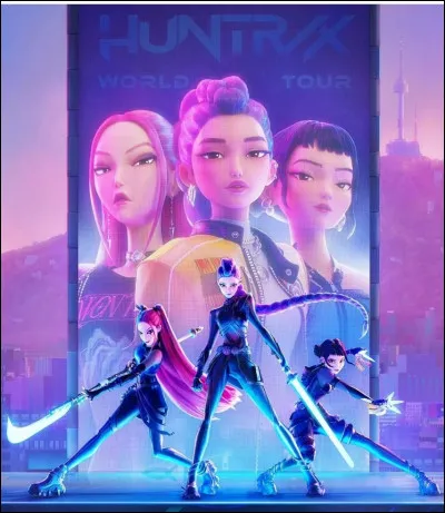Immense succ&egrave;s aupr&egrave;s de la jeune g&eacute;n&eacute;ration, comment se nomme le film d'animation, sorti sur Netflix, qui m&ecirc;le K-Pop et chasse aux monstres ?