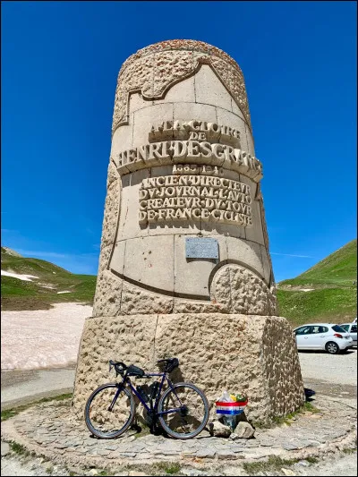 Col alpin franchi &agrave; 64 reprises lors du le Tour de France :