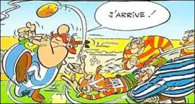 Dans ''Ast&eacute;rix et les Bretons'' quel est le sport auquel il jouent ?