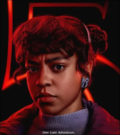 Ce poster repr&eacute;sente le personnage d'Erica. Dans quelle s&eacute;rie Netflix la voit-on ainsi pour la 5&egrave;me saison ?