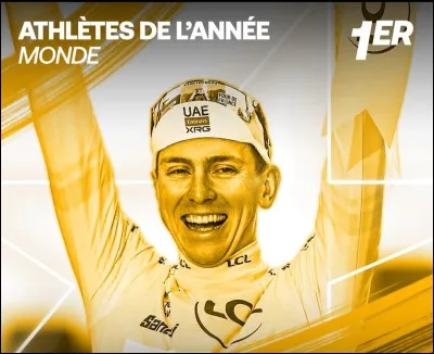 En 2025, ce coureur cycliste slov&egrave;ne a &eacute;coeur&eacute; la concurrence. Il a &eacute;t&eacute; tellement fort qu'il a (comme souvent dans le cyclisme) &eacute;veill&eacute; les soup&ccedil;ons de dopage. Mais &agrave; l'heure actuelle, il faut simplement s'incliner et saluer son palmar&egrave;s exceptionnel sur cette ann&eacute;e : meilleur cycliste du monde pour la cinqui&egrave;me fois, un quatri&egrave;me Tour de France, un deuxi&egrave;me titre de champion du monde sur route, 5 victoires sur des "Classiques", etc. Qui est ce coureur ?