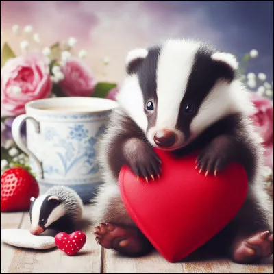 Le blaireau fait partie de la famille des must&eacute;lid&eacute;s.