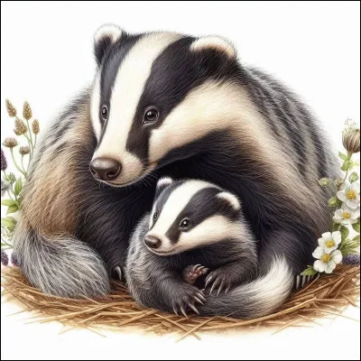 Comment est appel&eacute;e la femelle du blaireau ?