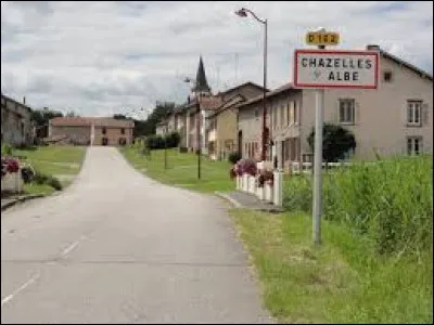 Je vous attends &agrave; pr&eacute;sent en Lorraine, &agrave; l'entr&eacute;e de Chazelles-sur-Albe. Petit village de 50 habitants, dans le Lun&eacute;villois, il se situe dans le d&eacute;partement ...