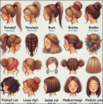 Quel est ton type de coiffure habituel ?