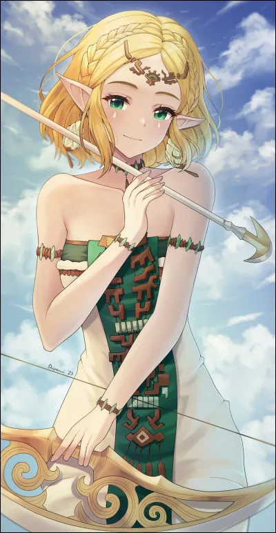 Quel est l'objet que tient Zelda ?