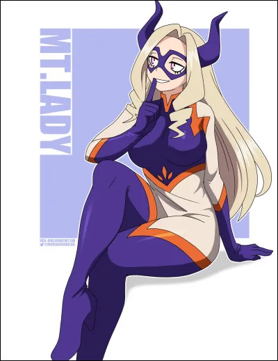 Est-ce que Mount Lady fait partie de ton couple ?