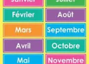 Quiz Mois de l�ann�e en anglais
