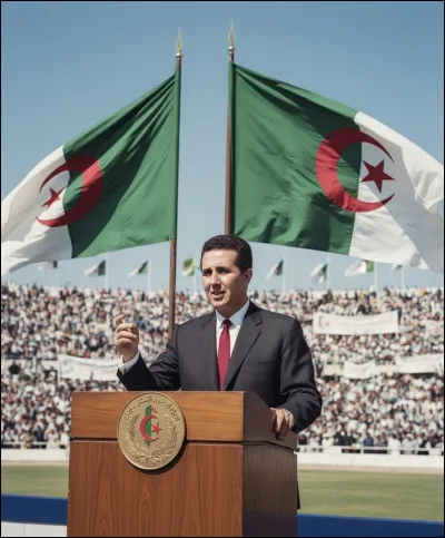 Quel est le pr&eacute;nom du premier pr&eacute;sident de l�Alg&eacute;rie ind&eacute;pendante ?