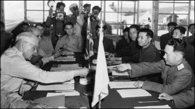 Quelle guerre prend fin ?