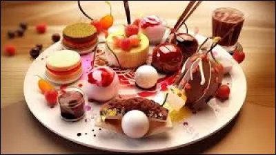 Quel dessert allemand est compos&eacute; de chocolat, cerises et chantilly ?