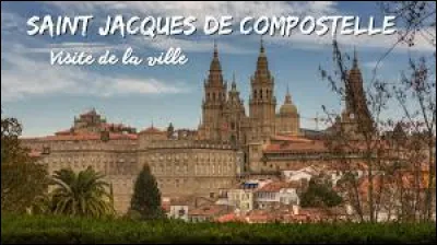 O&ugrave; se trouve la ville de Saint-Jacques-de-Compostelle ?