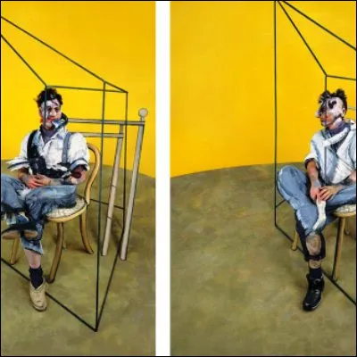Quel peintre britannique a r&eacute;alis&eacute; "Trois &eacute;tudes de Lucian Freud" repr&eacute;sentant l�un de ses meilleurs amis ?