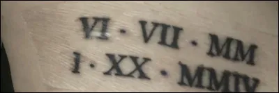 Comment s'&eacute;crit 2025 en chiffres romains ?