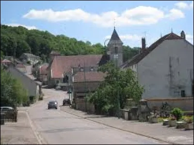Village de l'arrondissement de Langres, sur les bords du Salon, Grenant se situe dans le d&eacute;partement ...