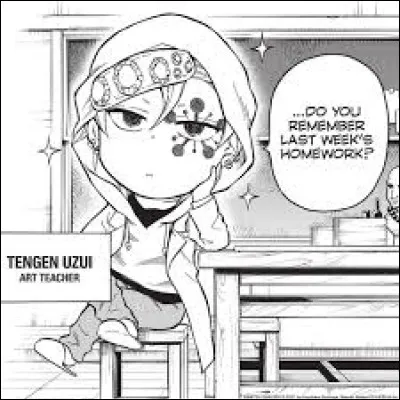 Le professeur Tengen Uzui aime :