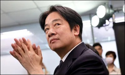 Depuis 2024, Lai Ching-te est le Pr&eacute;sident de...