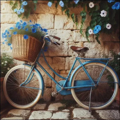 A qui doit-on le roman historique "La Bicyclette bleue", paru en 1981 ?