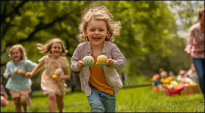 Calendrier : Comment se nomme la f&ecirc;te o&ugrave; l'on fait une chasse aux �ufs ?