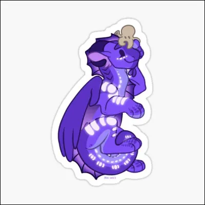 Je suis une Aile de Mer violette qui se balade avec un poulpe comme animal de compagnie, je suis...