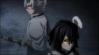 Retour dans le pr&eacute;sent.Durant l'entrainement des Piliers, Sanemi se bat le soir avec d'autres Piliers. Qui est-ce ?