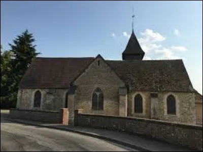 Voici l'&eacute;glise Saint-Brice, &agrave; Mouflaines. Village de l'arrondissement des Andelys, dans l'ancienne r&eacute;gion Haute-Normandie, il se situe dans le d&eacute;partement ...