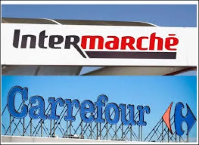 L'enseigne Carrefour est-elle plus ou moins r&eacute;cente que Intermarch&eacute; ?