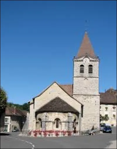 Voici l'&eacute;glise de l'Assomption, &agrave; Lhuis. Commune Aindinoise, elle se situe en r&eacute;gion ...