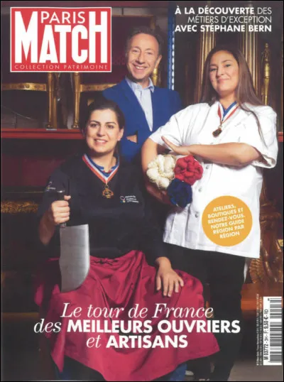 Quelle &eacute;tait la devise du magazine Paris Match ?