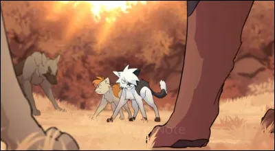 Lequel des deux est mort en affrontant des chiens ?