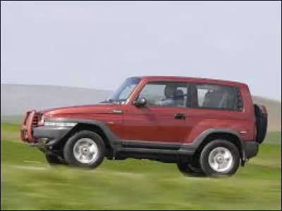 Ce 4X4 est un ...